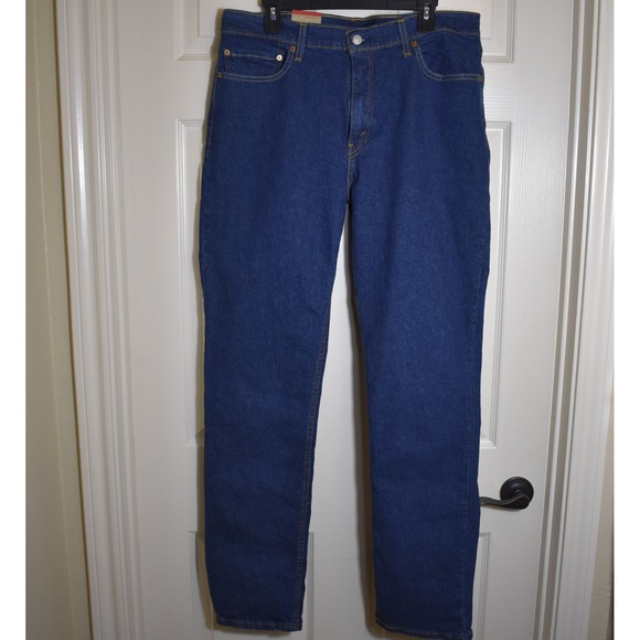 Levi's 511 Slim Fit Men's Blue Denim Jeans Stretch Size 36x34 NWT Comfort Pants - Picture 2 of 6